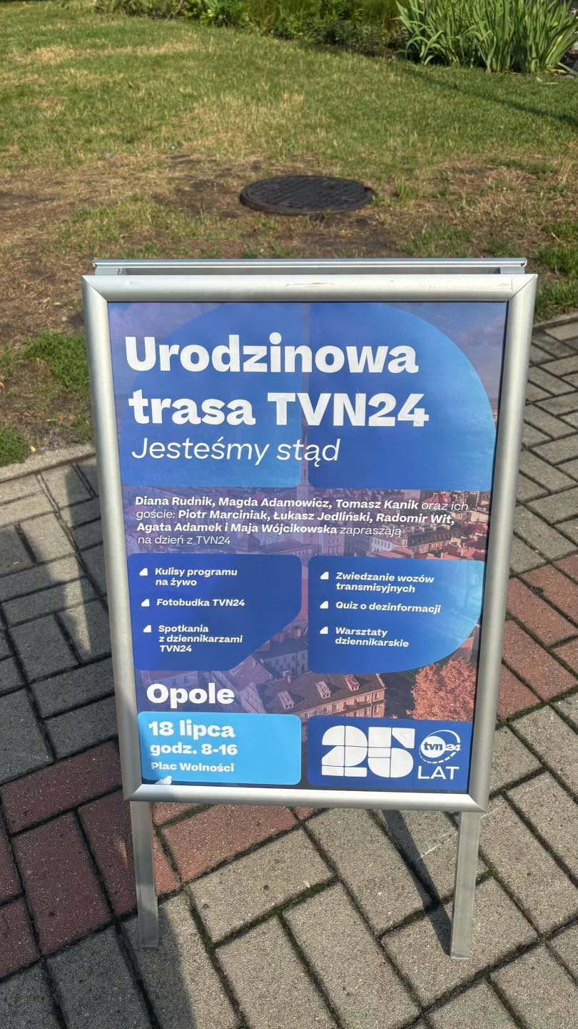 Angelus Cantat na&nbsp;urodzinach TVN24 „Jesteśmy stąd” w&nbsp;Opolu!